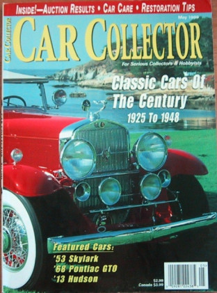 CAR COLLECTOR 1999 MAY - GTO, SKYLARK, XM TURNPIKE